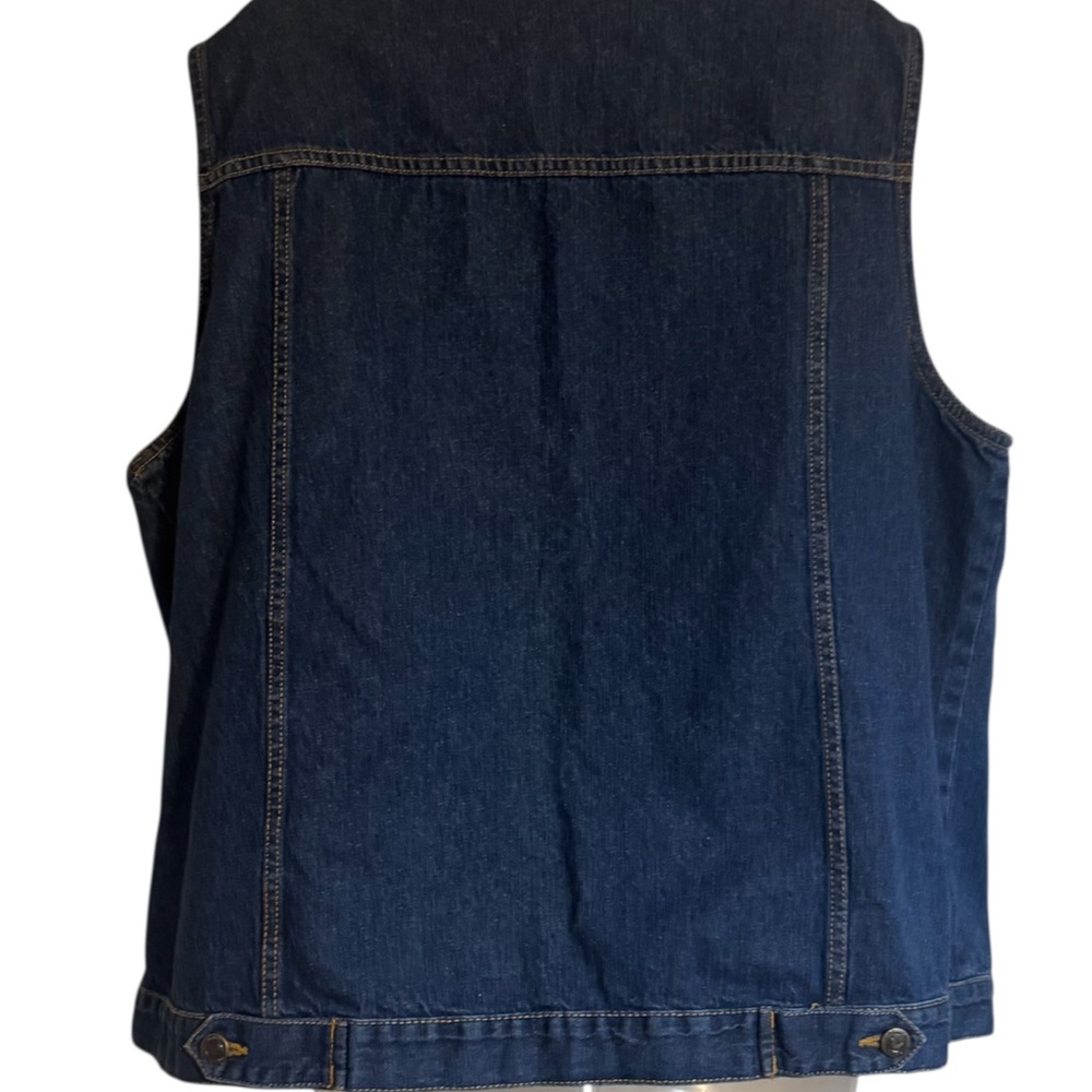 CASUAL DENIM SLEEVELESS TOP and/or VEST PLUS: 22 #D - Picture 4 of 8